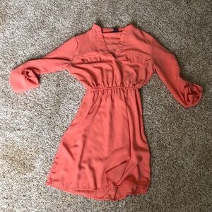 Salmon dress